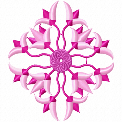 Flowers And Tree Embroidery Design 8